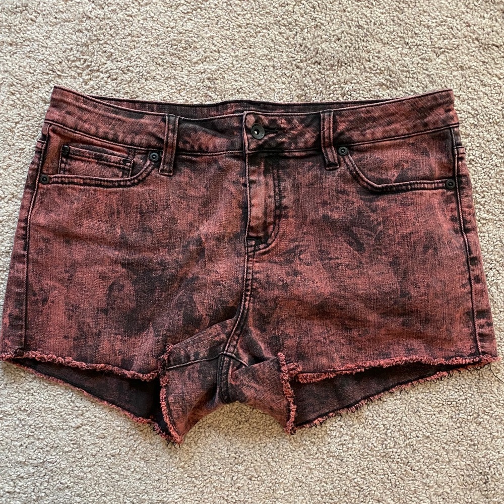 Tie dye shorts